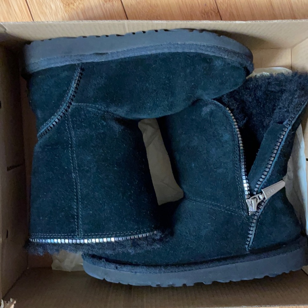 Girls Black Uggs (size 13)